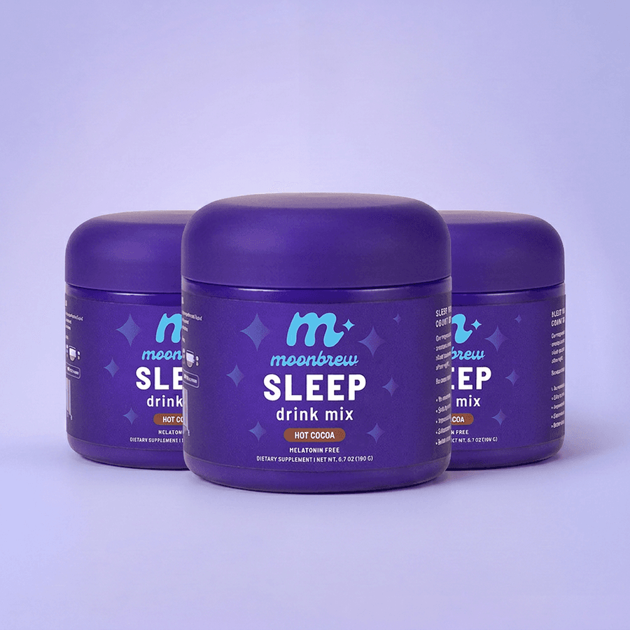 MoonBrew Sleep drink mix 3-pack